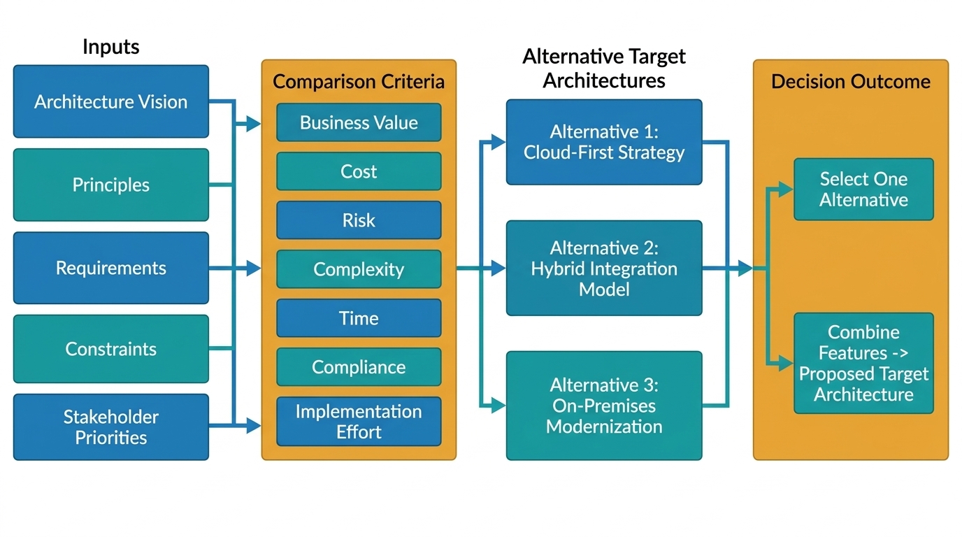 ADM alternatives and trade-offs