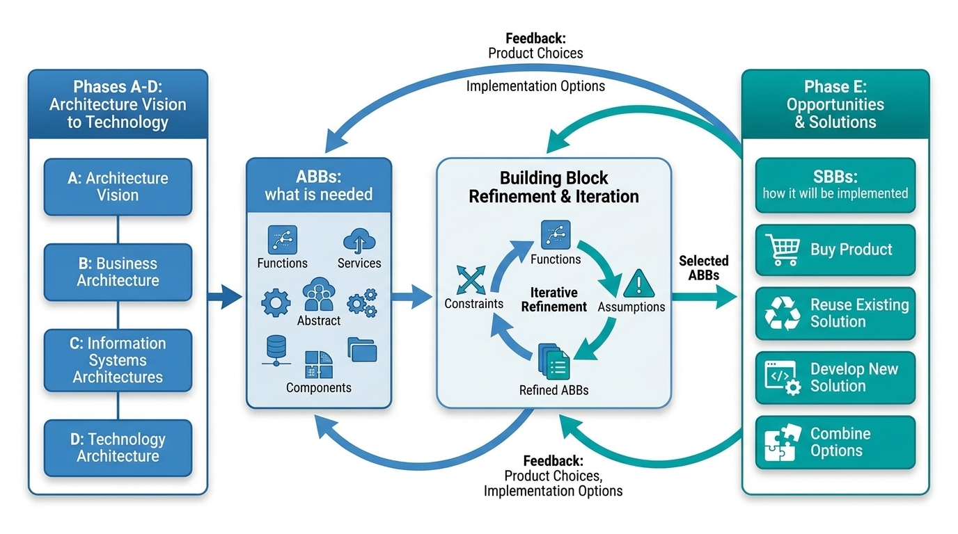ADM building block evolution